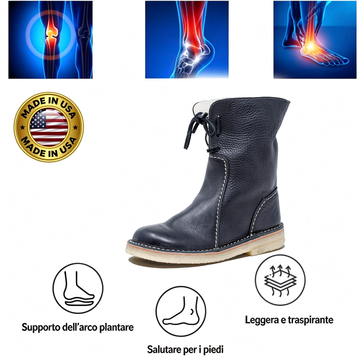 🔥 Offerta invernale esclusiva! Sconto del 70% 🎁 Comodi scarponi da neve – calzature ortopediche progettate appositamente per chi soffre di problemi ai piedi ✅ Offrono sostegno all’arco plantare e alleviano efficacemente il dolore alle articolazioni e ai p