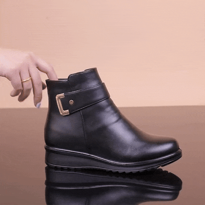 【⏰Ultimo giorno! Sconto del 70%! Non perdete l'occasione!】Scarpe ortopediche ergonomiche con assorbimento degli urti: calzature ortopediche invernali per la salute e il benessere, appositamente progettate per le donne europee✅️