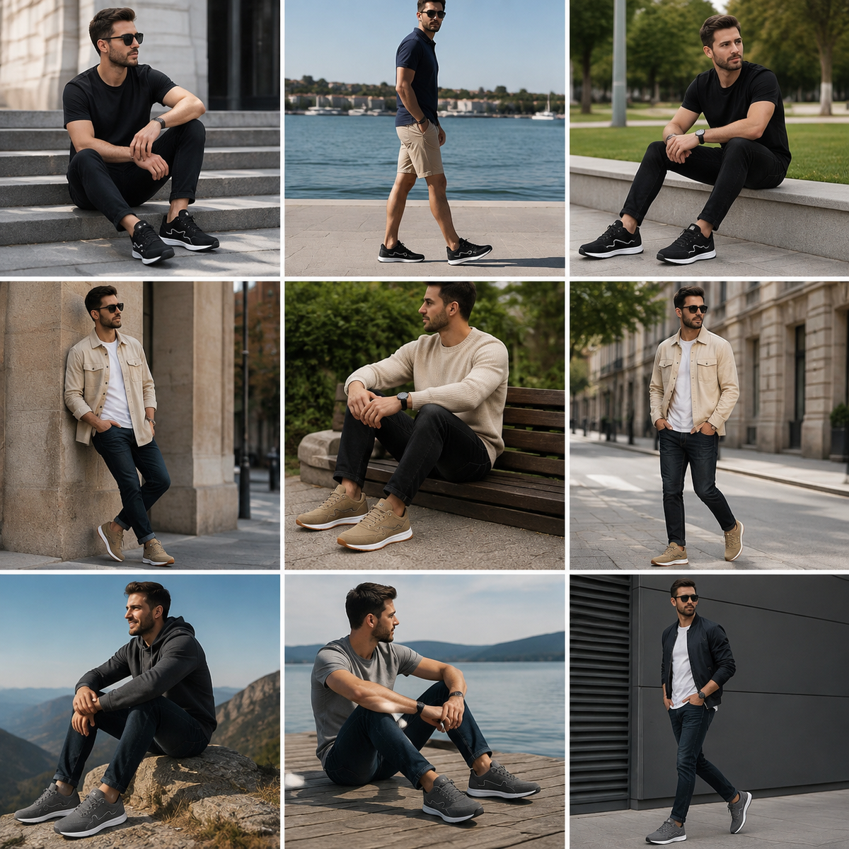🔥Offerta speciale di oggi⏰Scarpe in pelle di alta qualità🦶Alleviano il dolore ai piedi e la fascite plantare✅Impermeabili, antiscivolo, morbide e comode