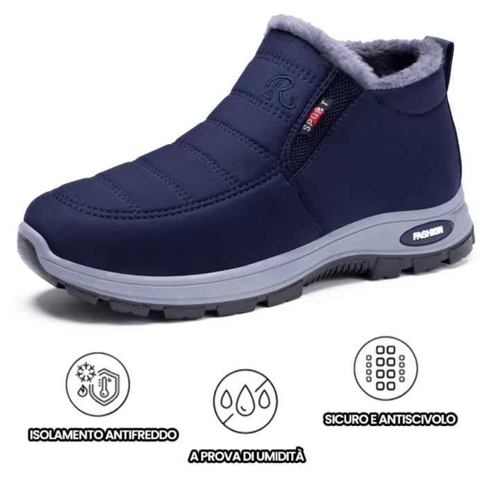 🎉 Solo per oggi: offerta a metà prezzo ⏰ Calzature invernali ergonomiche e ortopediche che alleviano efficacemente i dolori a piedi, ginocchia e schiena ✅ Unisex.