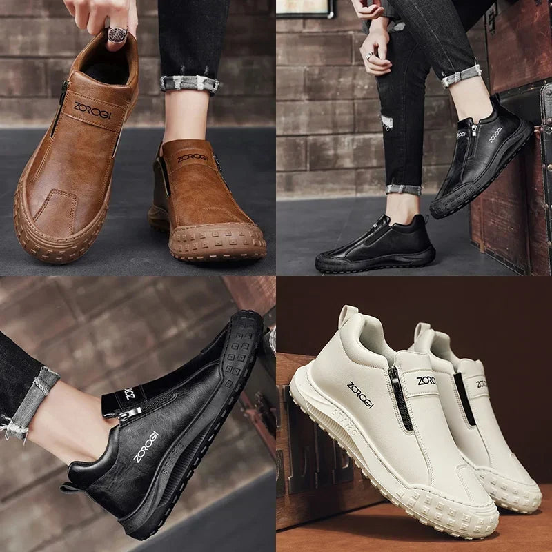 (🎉Ultimo giorno per approfittare dello sconto del 50%, non perdertelo!) 🐂Scarpe ortopediche da uomo, realizzate in pelle di vitello australiana👞 Pelle ✅Cucite a mano, supporto plantare: camminata comoda, allevia il dolore
