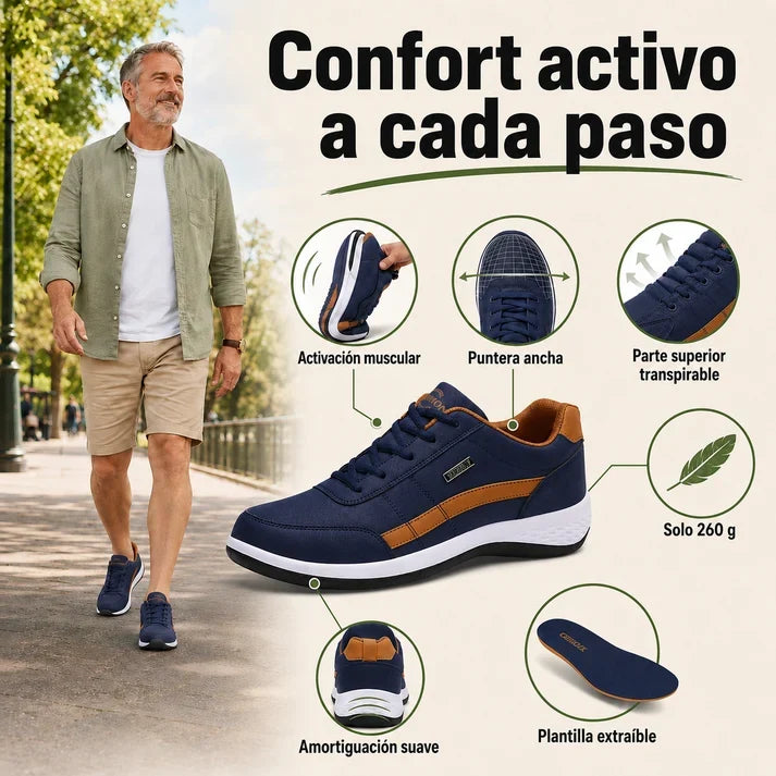 ANORWA®🔥 30% de descuento hoy 🎁 Material de gamuza mate de primera calidad; marca australiana de alta gama; suaves y cómodos; fáciles de poner y quitar 🦶 Calzado ortopédico ergonómico para caminar — Unisex