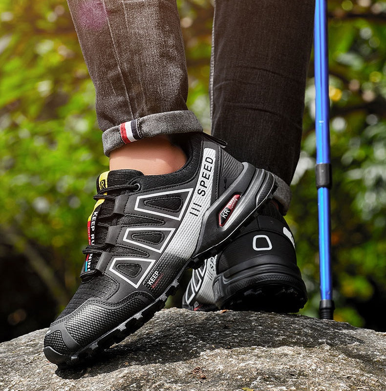 【⏰ Ultimo giorno – Sconto del 50%! Non fartelo sfuggire!】⏰ Scarpe da trekking e sportive di marca tedesca – Design ergonomico – Alleviano il dolore ai piedi mentre cammini.