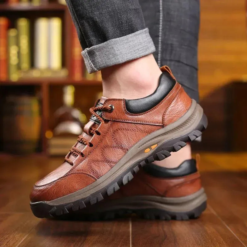 Zapatos de piel italiana Anorwa® | Suaves y cómodos | El soporte del arco facilita el caminar