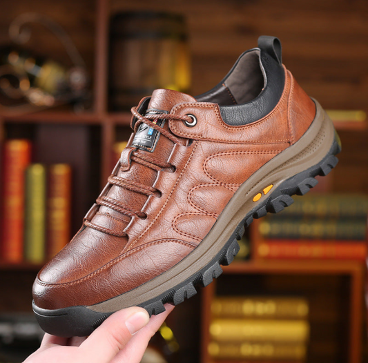 🎉 ¡Último día! 30 % de descuento 🎁 Zapatos ortopédicos de cuero cosidos a mano ✅ Cuentan con soporte para el arco que alivia el dolor articular y de pies, ofreciendo resistencia al deslizamiento y una comodidad excepcional.