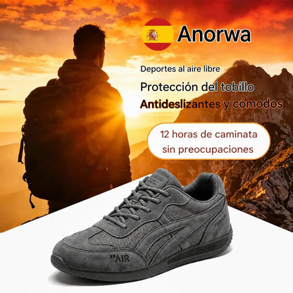 Zapatos ortopédicos Anorwa® 🔥 50% de descuento 🎁 Zapatos cómodos para caminar 👟 Soporte para el arco del pie, alivian eficazmente el dolor de pies, antideslizantes y duraderos ✅