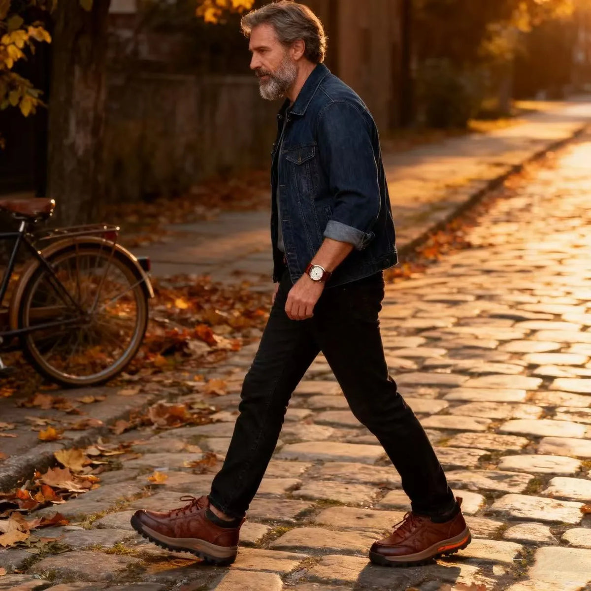⏰ Ultimo giorno! Sconto del 50%! 👞 Scarpe in vera pelle italiana 🐂 Cucite a mano, morbide e comode ✅ Supporto per l'arco plantare; riduce la pressione sui piedi e garantisce comfort per tutto il giorno.
