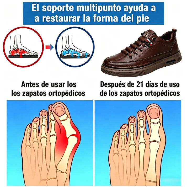 [50% de descuento por tiempo limitado, no te lo pierdas] Zapatos de cuero italianos elegantes y cómodos hechos a mano (soporte de arco, caminata más fácil)