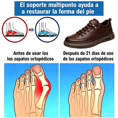 [50% de descuento por tiempo limitado, no te lo pierdas] Zapatos de cuero italianos elegantes y cómodos hechos a mano (soporte de arco, caminata más fácil)