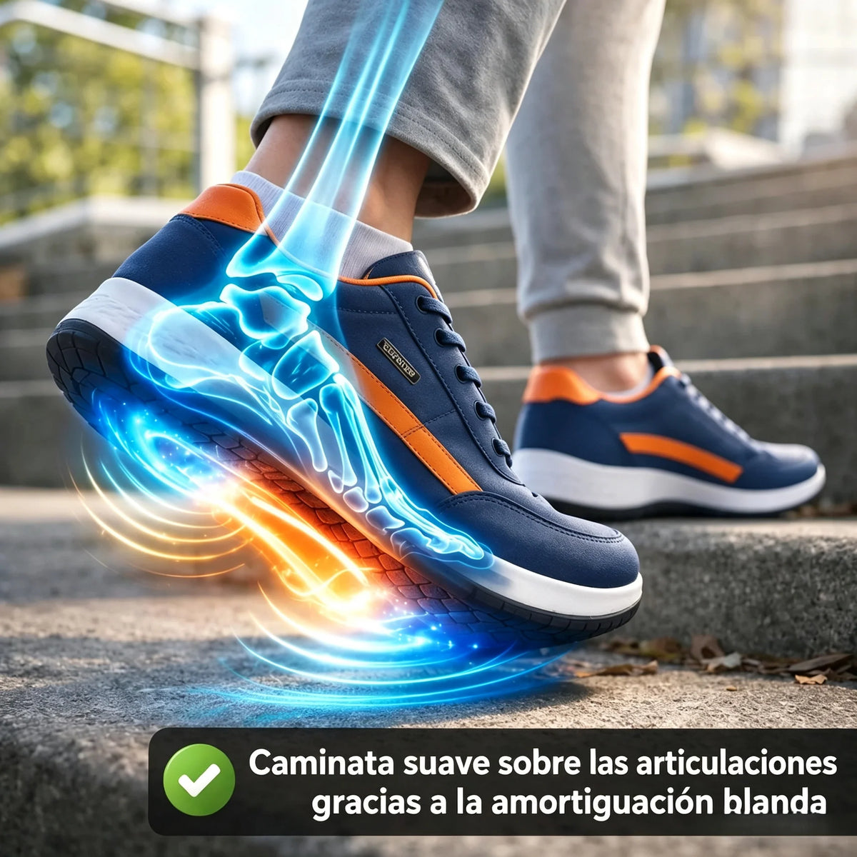 ANORWA®🔥 30% de descuento hoy 🎁 Material de gamuza mate de primera calidad; marca australiana de alta gama; suaves y cómodos; fáciles de poner y quitar 🦶 Calzado ortopédico ergonómico para caminar — Unisex