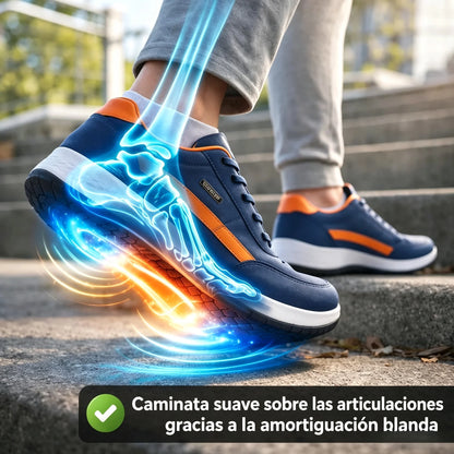 ANORWA®🔥 30% de descuento hoy 🎁 Material de gamuza mate de primera calidad; marca australiana de alta gama; suaves y cómodos; fáciles de poner y quitar 🦶 Calzado ortopédico ergonómico para caminar — Unisex