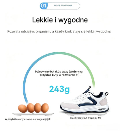 🎉Ostatni dzień! 60% zniżki! ✅ Buty ortopedyczne zaprojektowane specjalnie dla osób z problemami stóp, zapewniające wsparcie łuku stopy i łagodzące ból pleców, stawów i stóp.