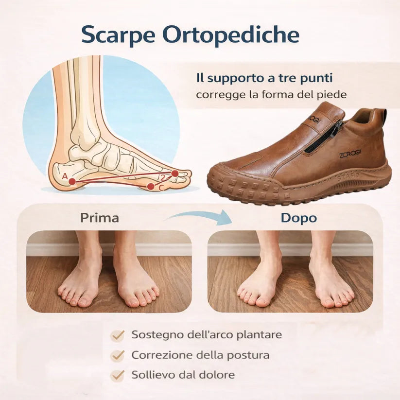 (🎉Ultimo giorno per approfittare dello sconto del 50%, non perdertelo!) 🐂Scarpe ortopediche da uomo, realizzate in pelle di vitello australiana👞 Pelle ✅Cucite a mano, supporto plantare: camminata comoda, allevia il dolore
