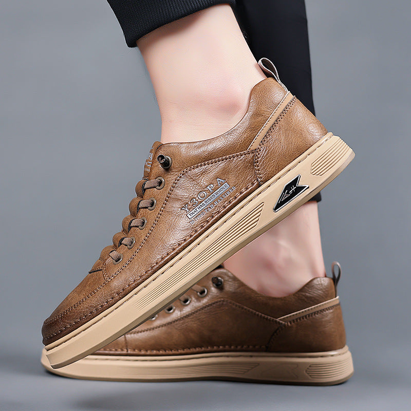 🐂 Zapatos de piel de becerro para hombre fabricados en Australia 👞 Cosidos a mano, fáciles de poner y quitar ✅ Soporte de arco, alivio del dolor - caminata cómoda