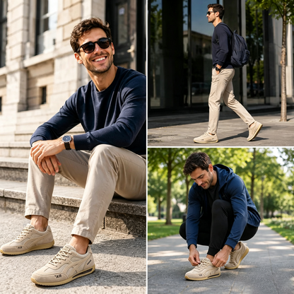 🎉¡Último día! ¡70% de descuento!✅ Zapatos ortopédicos adecuados para personas con problemas en los pies, zapatos de senderismo con soporte que brindan apoyo al arco, alivian el dolor articular y de los pies, son antideslizantes y cómodos.