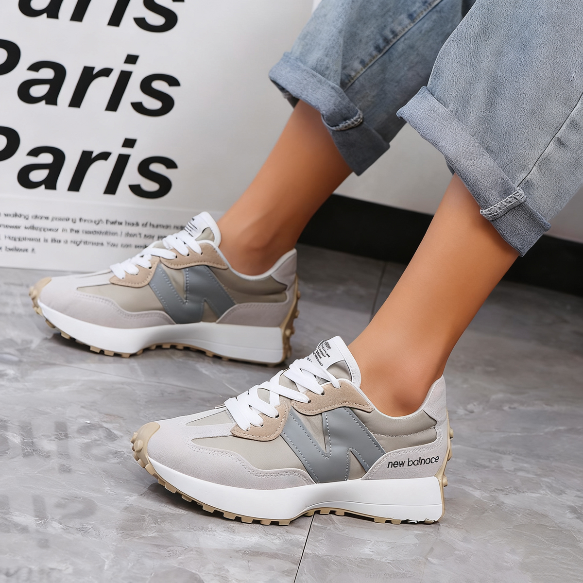 Zapatos casuales Anorwa® | Con un diseño de punta ancha para reducir la presión en las plantas de los pies.