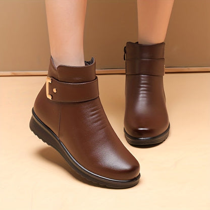 【⏰Ultimo giorno! Sconto del 70%! Non perdete l'occasione!】Scarpe ortopediche ergonomiche con assorbimento degli urti: calzature ortopediche invernali per la salute e il benessere, appositamente progettate per le donne europee✅️