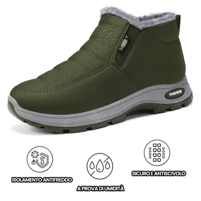 🎉 Solo per oggi: offerta a metà prezzo ⏰ Calzature invernali ergonomiche e ortopediche che alleviano efficacemente i dolori a piedi, ginocchia e schiena ✅ Unisex.
