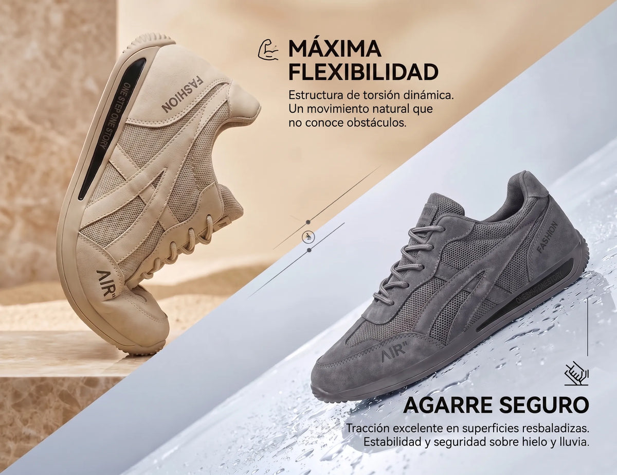 🎉¡Último día! ¡70% de descuento!✅ Zapatos ortopédicos adecuados para personas con problemas en los pies, zapatos de senderismo con soporte que brindan apoyo al arco, alivian el dolor articular y de los pies, son antideslizantes y cómodos.