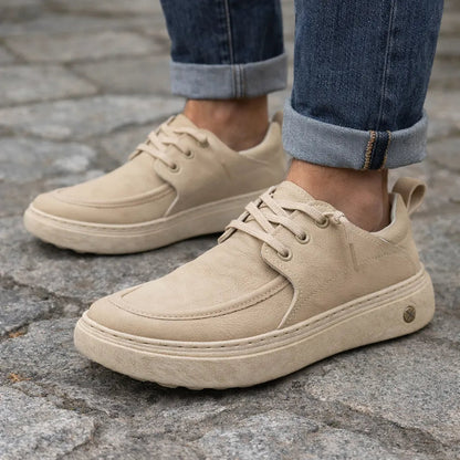 🎉 ¡50% de descuento hoy, termina pronto! 🐂 Zapatos ortopédicos para hombre, hechos a mano con auténtica piel de vaca australiana 👞 Soporte para el arco del pie - Impermeables y antideslizantes ✅ Cómodos para caminar