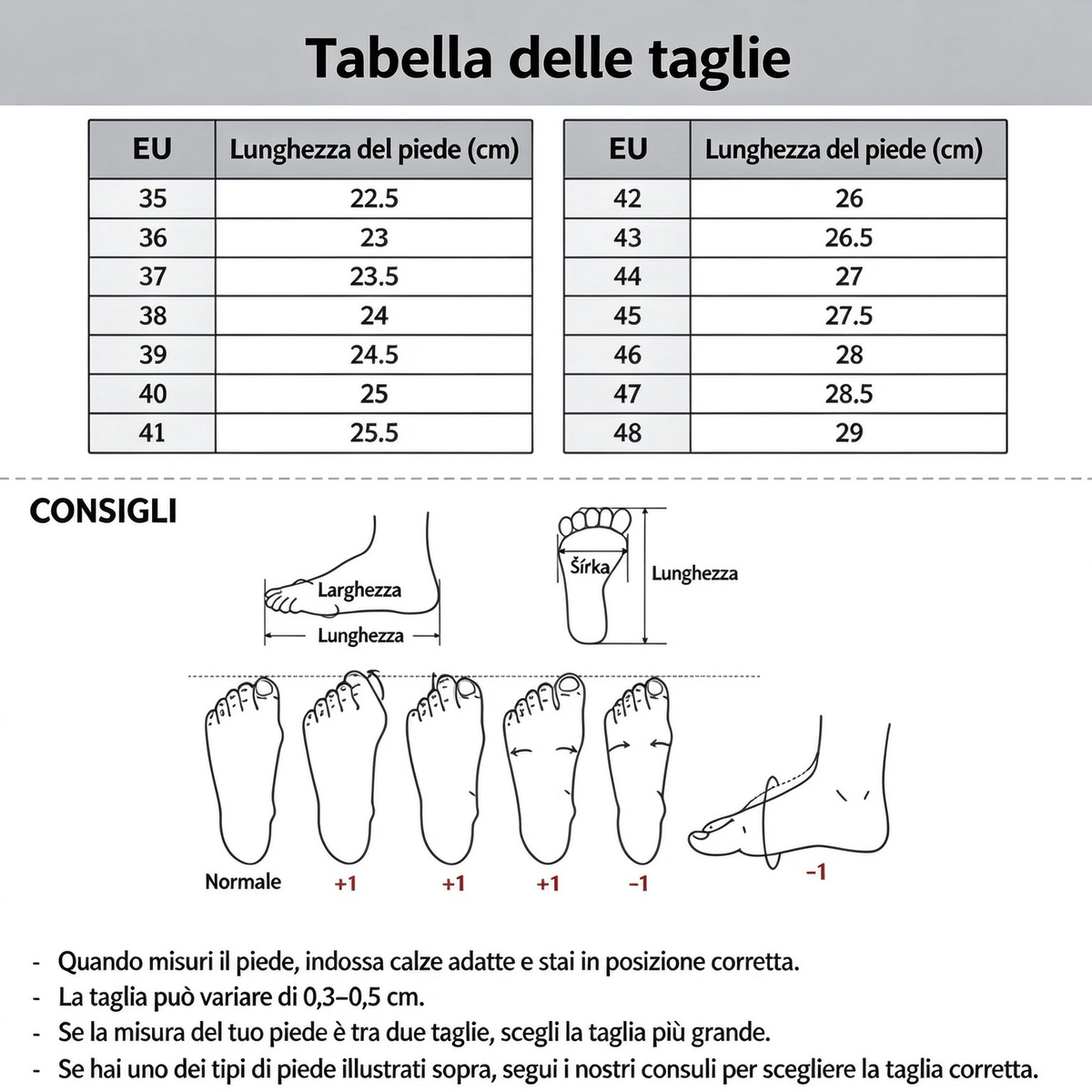 🎉Ultimo giorno! Sconto del 50%! ✅ Calzature ortopediche progettate appositamente per chi soffre di problemi ai piedi, che offrono sostegno all'arco plantare e alleviano i dolori alla schiena, alle articolazioni e ai piedi.