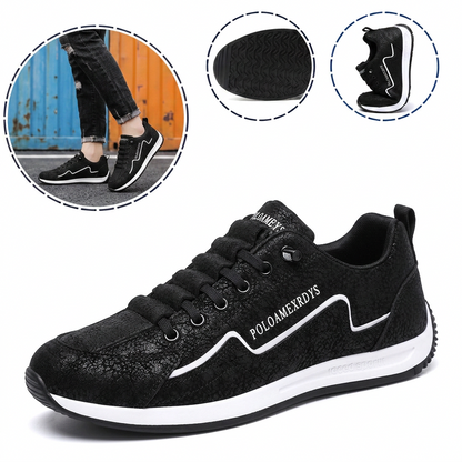 🔥Offerta speciale di oggi⏰Scarpe in pelle di alta qualità🦶Alleviano il dolore ai piedi e la fascite plantare✅Impermeabili, antiscivolo, morbide e comode