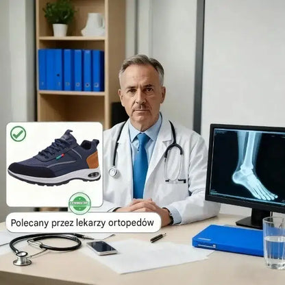 🎉Ostatni dzień! 60% zniżki! ✅ Buty ortopedyczne zaprojektowane specjalnie dla osób z problemami stóp, zapewniające wsparcie łuku stopy i łagodzące ból pleców, stawów i stóp.