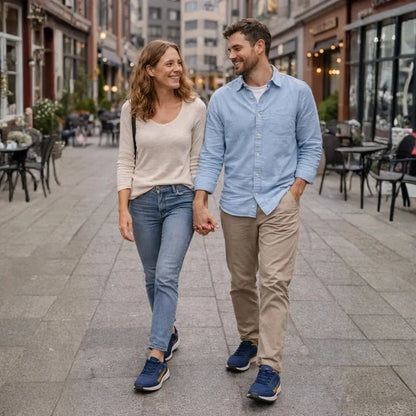 ANORWA®🔥 30% de descuento hoy 🎁 Material de gamuza mate de primera calidad; marca australiana de alta gama; suaves y cómodos; fáciles de poner y quitar 🦶 Calzado ortopédico ergonómico para caminar — Unisex