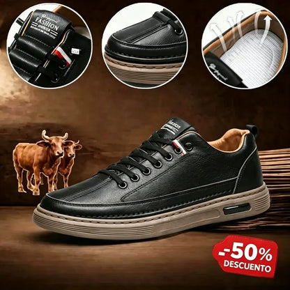 [50% de descuento por tiempo limitado, no te lo pierdas] Zapatos de cuero italianos elegantes y cómodos hechos a mano (soporte de arco, caminata más fácil)