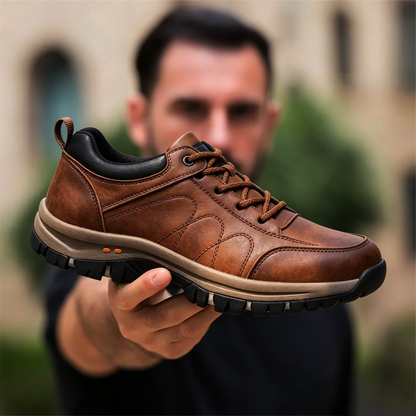 🎉 ¡Último día! 30 % de descuento 🎁 Zapatos ortopédicos de cuero cosidos a mano ✅ Cuentan con soporte para el arco que alivia el dolor articular y de pies, ofreciendo resistencia al deslizamiento y una comodidad excepcional.
