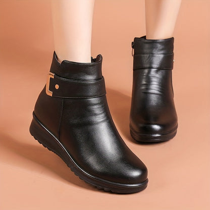【⏰Ultimo giorno! Sconto del 70%! Non perdete l'occasione!】Scarpe ortopediche ergonomiche con assorbimento degli urti: calzature ortopediche invernali per la salute e il benessere, appositamente progettate per le donne europee✅️