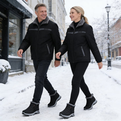 🎉 Solo per oggi: offerta a metà prezzo ⏰ Calzature invernali ergonomiche e ortopediche che alleviano efficacemente i dolori a piedi, ginocchia e schiena ✅ Unisex.