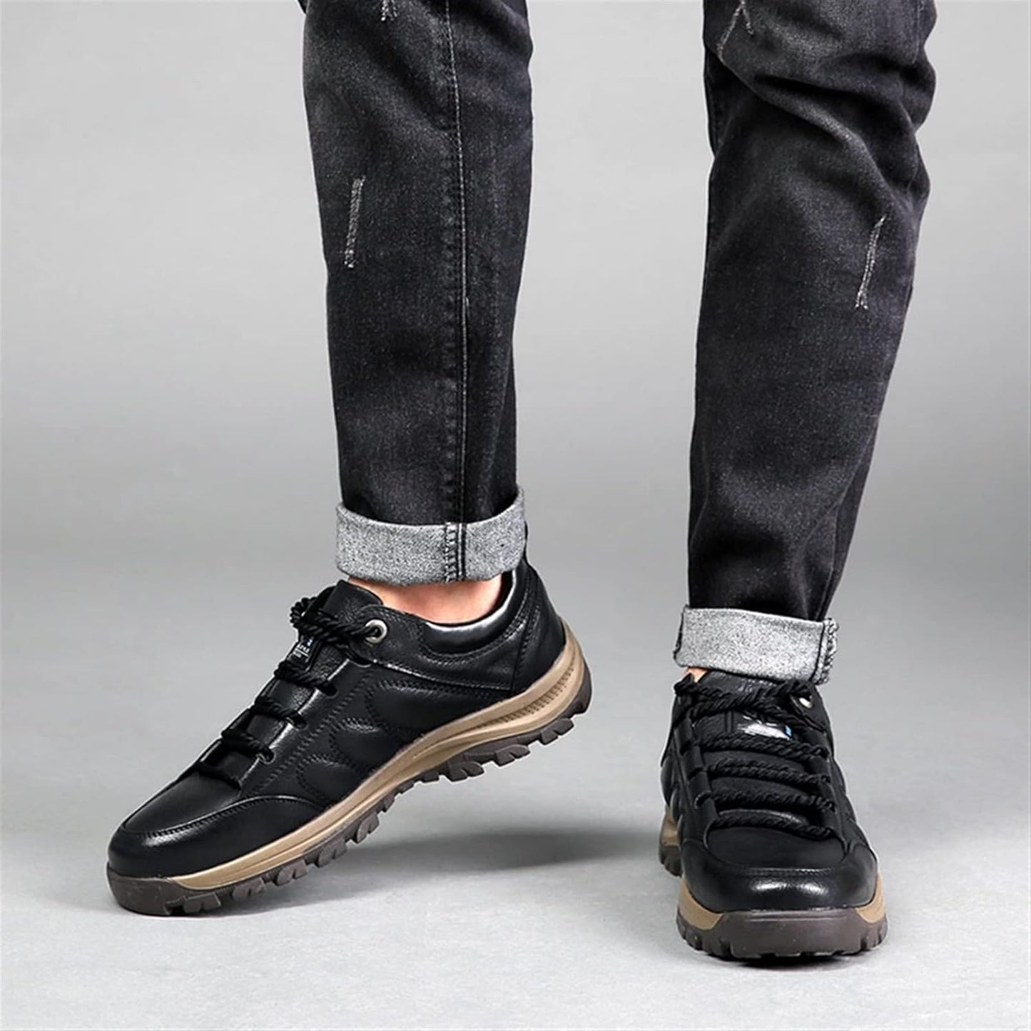 Zapatos de piel italiana Anorwa® | Suaves y cómodos | El soporte del arco facilita el caminar
