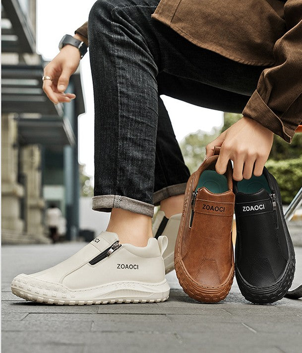 (🎉Ultimo giorno per approfittare dello sconto del 50%, non perdertelo!) 🐂Scarpe ortopediche da uomo, realizzate in pelle di vitello australiana👞 Pelle ✅Cucite a mano, supporto plantare: camminata comoda, allevia il dolore