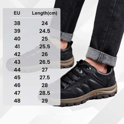 Zapatos de piel italiana Anorwa® | Suaves y cómodos | El soporte del arco facilita el caminar