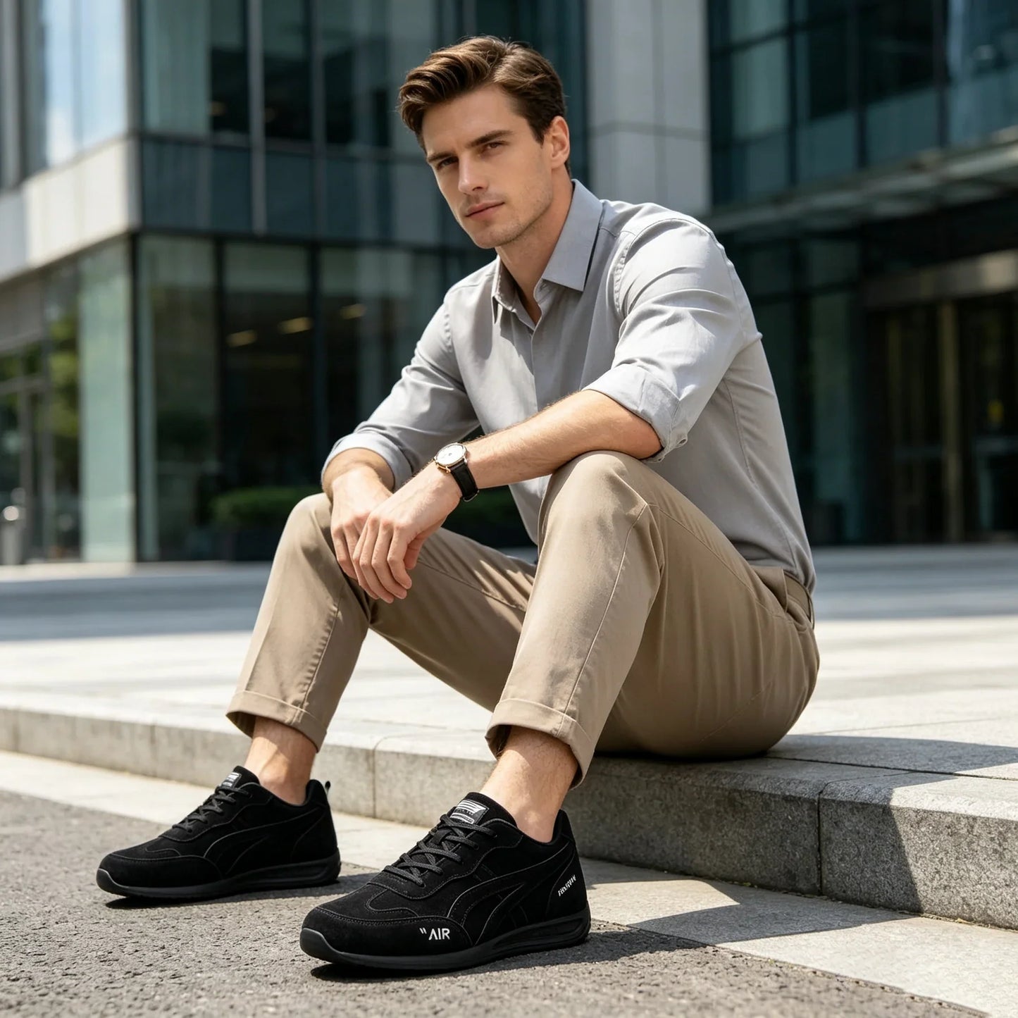 Buty ortopedyczne Rovefund® 🔥 50% zniżki 🎁 Wygodne buty do chodzenia 👟 Wsparcie łuku stopy, skutecznie łagodzą ból stóp, antypoślizgowe i trwałe ✅