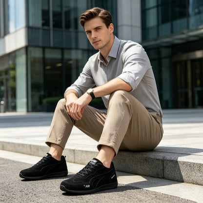 Buty ortopedyczne Rovefund® 🔥 50% zniżki 🎁 Wygodne buty do chodzenia 👟 Wsparcie łuku stopy, skutecznie łagodzą ból stóp, antypoślizgowe i trwałe ✅