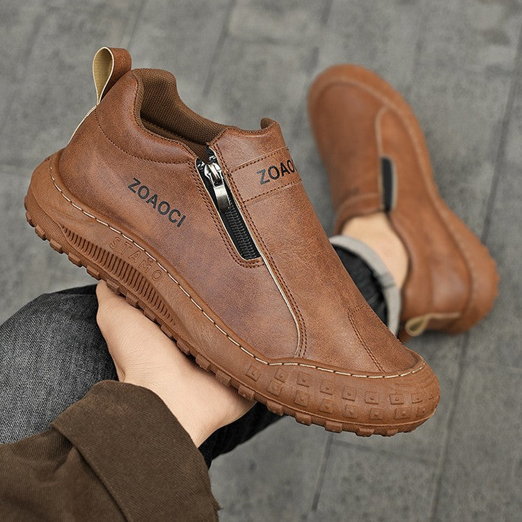 (🎉Ultimo giorno per approfittare dello sconto del 50%, non perdertelo!) 🐂Scarpe ortopediche da uomo, realizzate in pelle di vitello australiana👞 Pelle ✅Cucite a mano, supporto plantare: camminata comoda, allevia il dolore