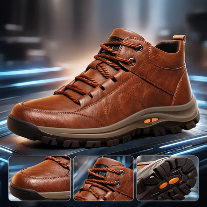 🎉 ¡Último día! 30 % de descuento 🎁 Zapatos ortopédicos de cuero cosidos a mano ✅ Cuentan con soporte para el arco que alivia el dolor articular y de pies, ofreciendo resistencia al deslizamiento y una comodidad excepcional.