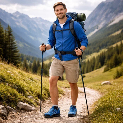 【⏰ Ultimo giorno – Sconto del 50%! Non fartelo sfuggire!】⏰ Scarpe da trekking e sportive di marca tedesca – Design ergonomico – Alleviano il dolore ai piedi mentre cammini.