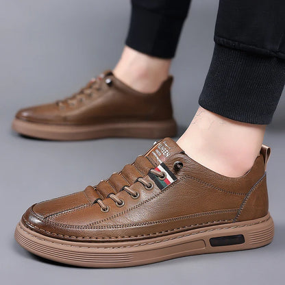 [50% de descuento por tiempo limitado, no te lo pierdas] Zapatos de cuero italianos elegantes y cómodos hechos a mano (soporte de arco, caminata más fácil)