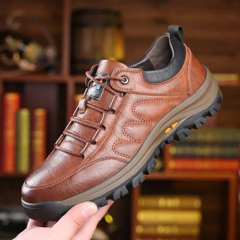 Zapatos de piel italiana Anorwa® | Suaves y cómodos | El soporte del arco facilita el caminar