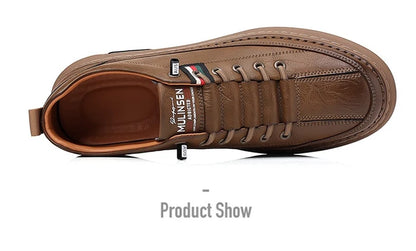 [50% de descuento por tiempo limitado, no te lo pierdas] Zapatos de cuero italianos elegantes y cómodos hechos a mano (soporte de arco, caminata más fácil)