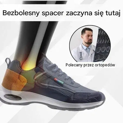 🎉Ostatni dzień! 60% zniżki! ✅ Buty ortopedyczne zaprojektowane specjalnie dla osób z problemami stóp, zapewniające wsparcie łuku stopy i łagodzące ból pleców, stawów i stóp.