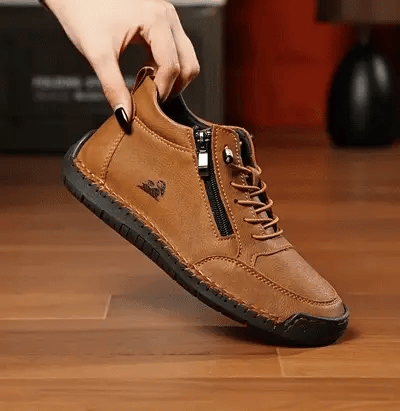 Ultimo giorno! Sconto del 70%! ✅ Allevia il dolore ai piedi e all'alluce valgo! Comode scarpe ortopediche alte con cerniera laterale e supporto per l'arco plantare, ideali da indossare tutto il giorno