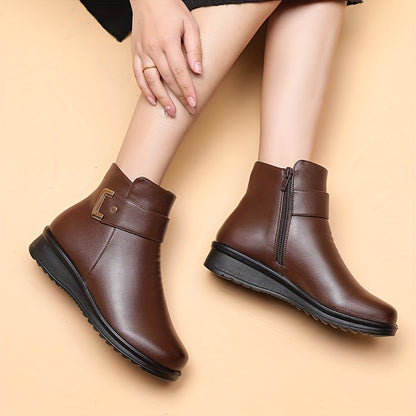 【⏰Ultimo giorno! Sconto del 70%! Non perdete l'occasione!】Scarpe ortopediche ergonomiche con assorbimento degli urti: calzature ortopediche invernali per la salute e il benessere, appositamente progettate per le donne europee✅️