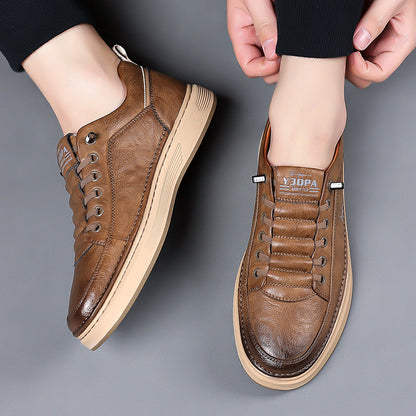 🐂 Zapatos de piel de becerro para hombre fabricados en Australia 👞 Cosidos a mano, fáciles de poner y quitar ✅ Soporte de arco, alivio del dolor - caminata cómoda