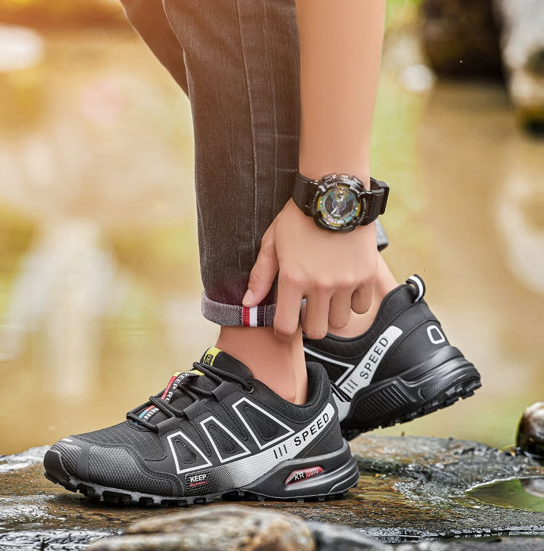 【⏰ Ultimo giorno – Sconto del 50%! Non fartelo sfuggire!】⏰ Scarpe da trekking e sportive di marca tedesca – Design ergonomico – Alleviano il dolore ai piedi mentre cammini.