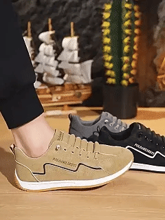 🔥Offerta speciale di oggi⏰Scarpe in pelle di alta qualità🦶Alleviano il dolore ai piedi e la fascite plantare✅Impermeabili, antiscivolo, morbide e comode