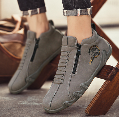 Scarpe ortopediche da uomo Anorwa® | Realizzate in vera pelle bovina australiana | Cucite a mano, impermeabili e antiscivolo ✅ Supporto dell'arco plantare - camminata confortevole
